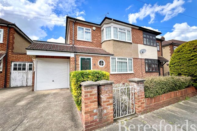 Thumbnail Semi-detached house for sale in Franmil Road, Hornchurch