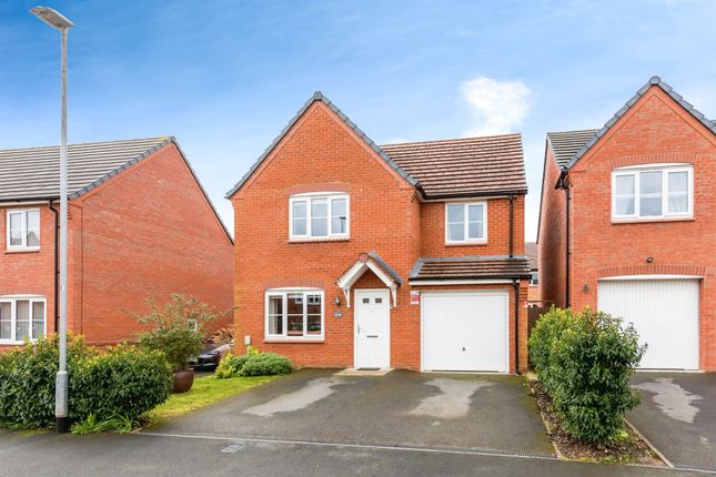 Thumbnail Detached house for sale in Fisher Close, Tamworth