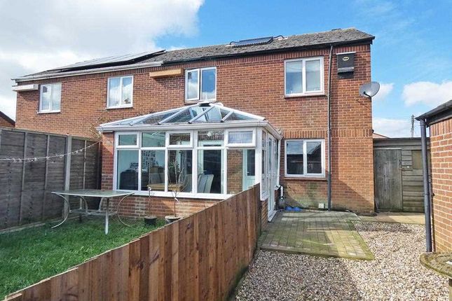 Semi-detached house for sale in Jubilee Terrace, Elmswell, Bury St Edmunds