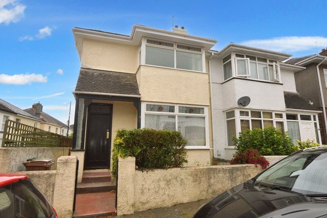 Thumbnail Semi-detached house for sale in Beechcroft Road, Beacon Park, Plymouth, Devon