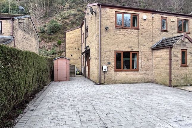 Thumbnail Semi-detached house for sale in Caldicott Close, Todmorden