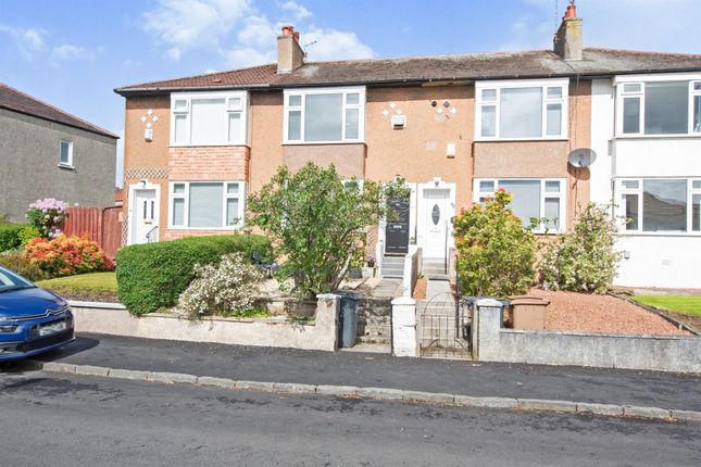 Thumbnail Terraced house for sale in The Oval, Stamperland, Glasgow