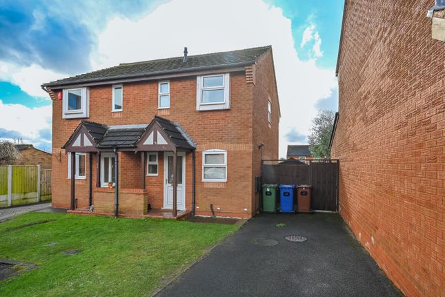 Semi-detached house for sale in Blake Close, Cannock