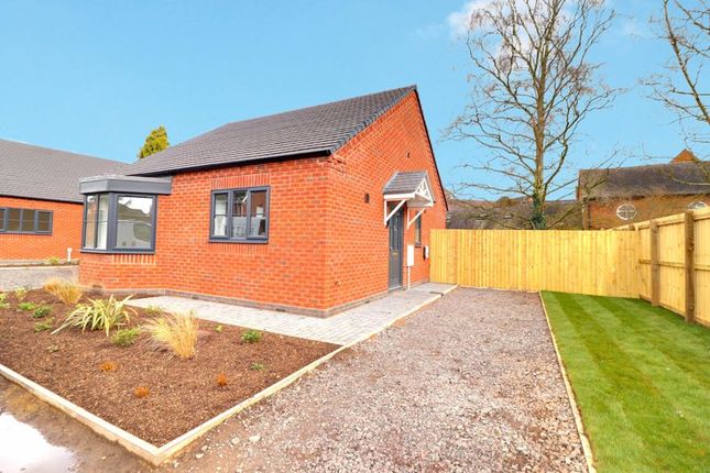 Thumbnail Detached bungalow for sale in Stafford Street, Market Drayton, Shropshire