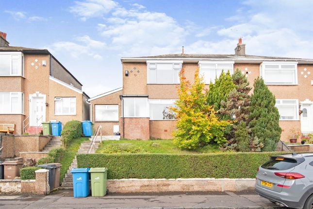 Thumbnail End terrace house for sale in Randolph Drive, Stamperland, Glasgow