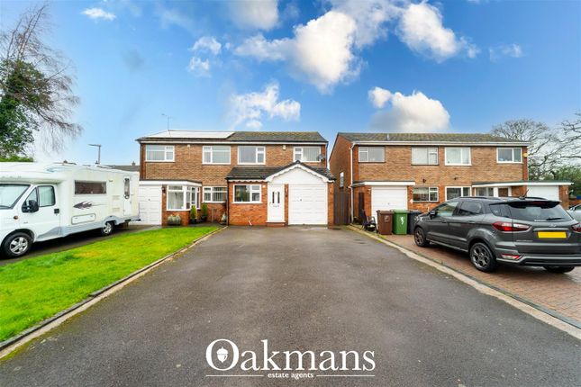 Semi-detached house for sale in Hargrave Road, Shirley, Solihull