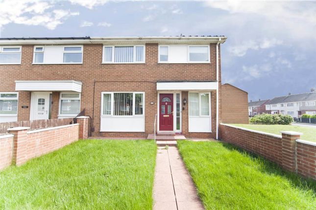 End terrace house for sale in King Oswy Drive, Hartlepool