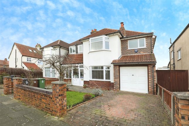 Semi-detached house for sale in Manor Avenue, Liverpool, Merseyside
