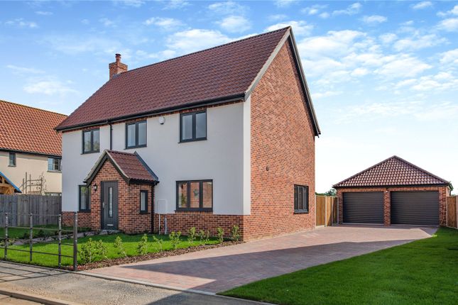 Thumbnail Detached house for sale in Plot 9, The Mallows, High Green, Brooke, Norwich