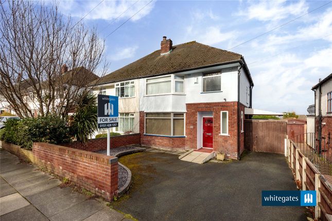 Thumbnail Semi-detached house for sale in Woolton Road, Woolton, Liverpool
