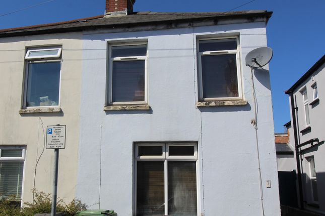 Thumbnail Semi-detached house for sale in Heath Street, Riverside, Cardiff