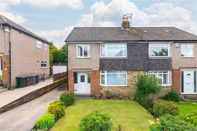 Thumbnail Semi-detached house for sale in Croft Drive, Menston, Ilkley, West Yorkshire