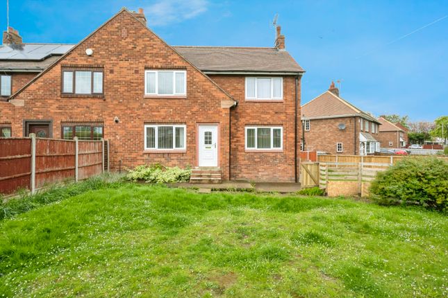 Thumbnail Semi-detached house for sale in Lawn Avenue, Woodlands, Doncaster, South Yorkshire