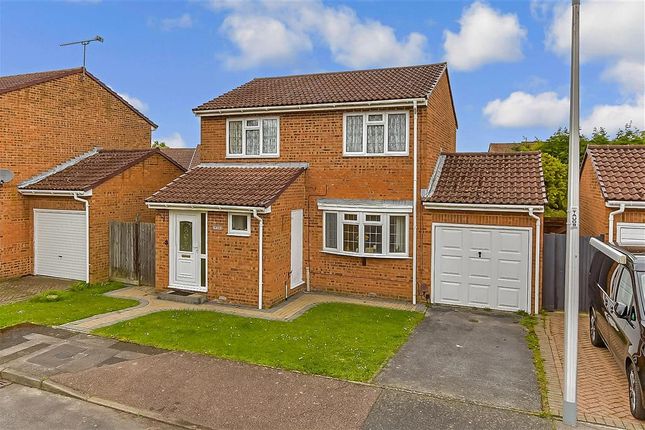 Thumbnail Detached house for sale in Thrale Way, Parkwood, Gillingham, Kent