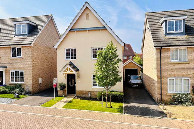 Thumbnail Detached house for sale in Saxifrage Close, Tharston, Norwich