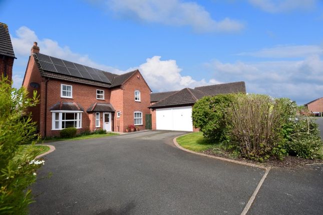 Detached house for sale in Guttery Close, Wem, Shrewsbury