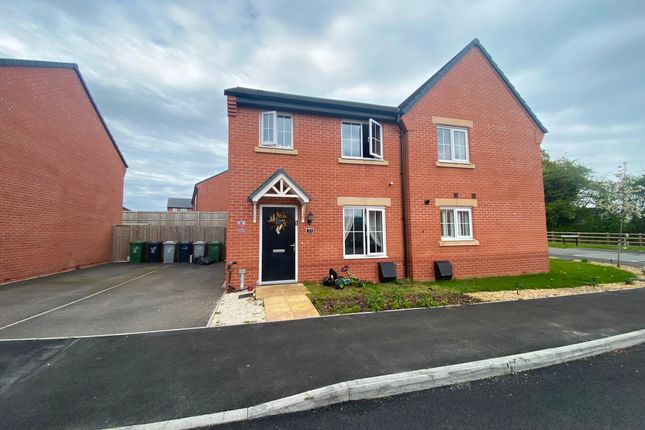 Semi-detached house for sale in Cattle Way, Shavington, Crewe