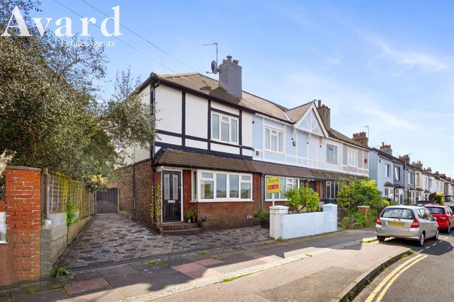 Thumbnail End terrace house for sale in Ladysmith Road, Brighton