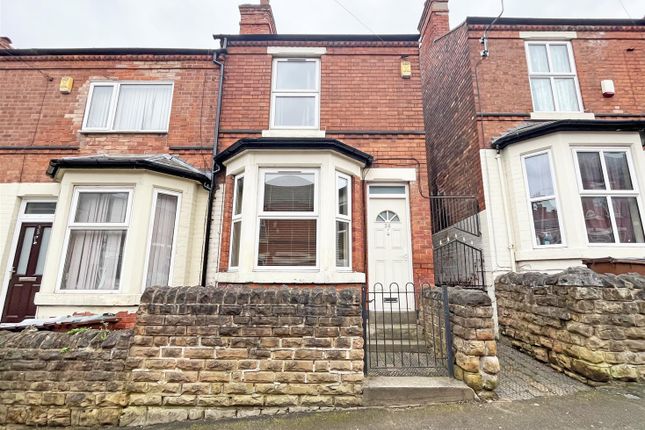 Thumbnail End terrace house to rent in Osborne Street, Nottingham