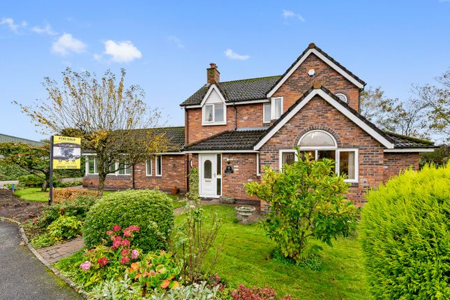 Detached house for sale in Deacons Close, Croft, Warrington, Cheshire WA3