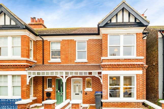 Thumbnail Semi-detached house for sale in Cecil Road, Lancing