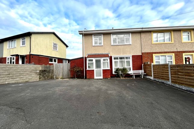 Thumbnail Semi-detached house for sale in Cedar Crescent, West Cross, Swansea