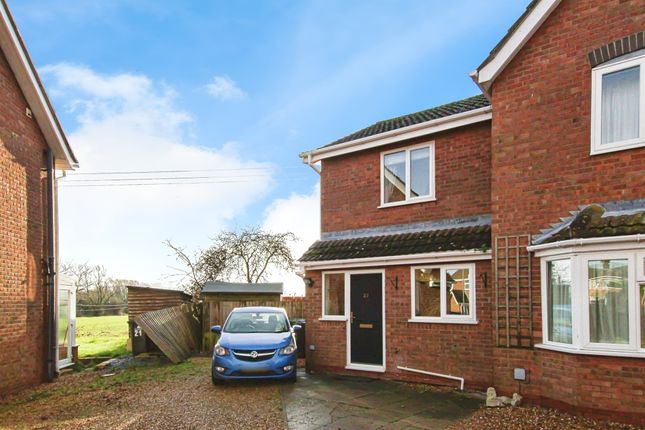 Thumbnail Semi-detached house for sale in Kiln Close, Little Downham, Ely