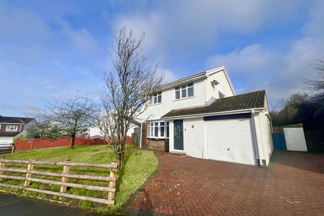 Thumbnail Detached house for sale in Pantydwr, Three Crosses, Swansea