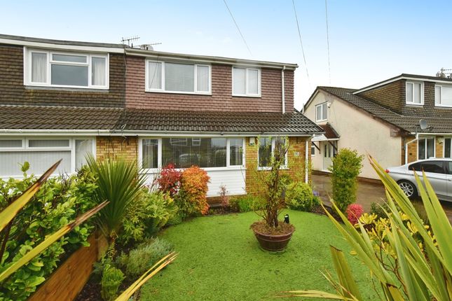 Semi-detached bungalow for sale in St. Davids Close, Heolgerrig, Merthyr Tydfil