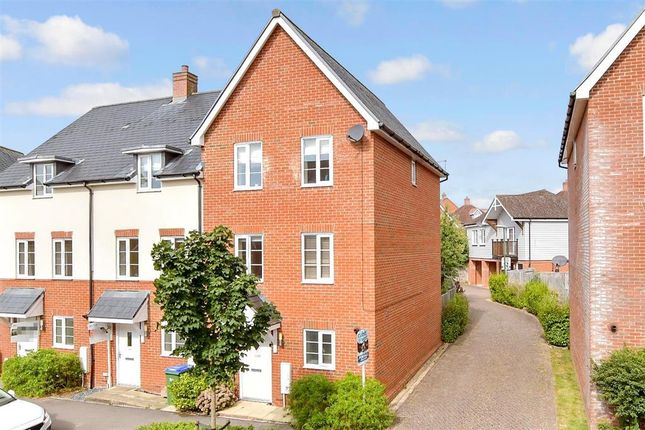 Thumbnail End terrace house for sale in Sargent Way, Broadbridge Heath, Horsham, West Sussex