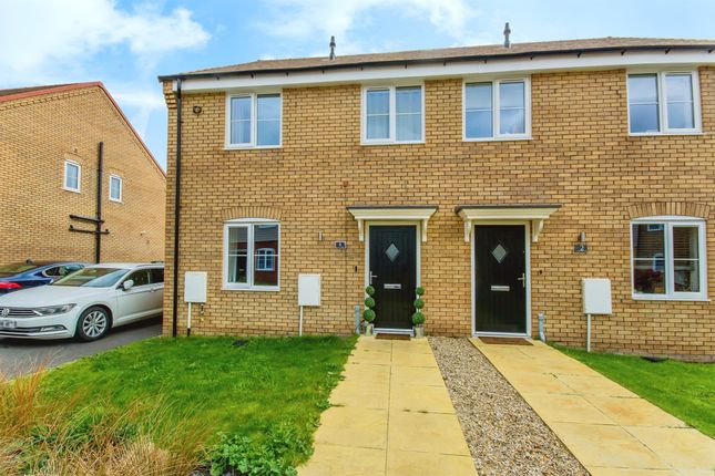 Semi-detached house for sale in Chaffinch Way, Holbeach, Spalding