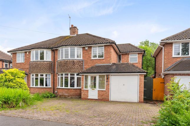 Thumbnail Semi-detached house to rent in Henley Crescent, Solihull
