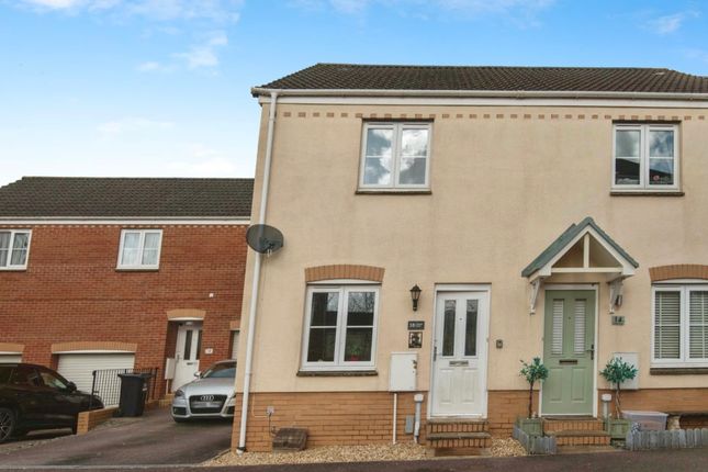 Thumbnail End terrace house for sale in Raleigh Drive, Cullompton