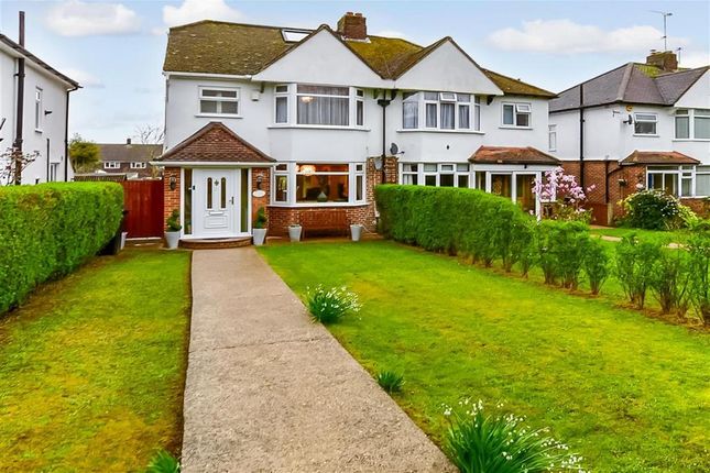 Thumbnail Semi-detached house for sale in London Road, Ditton, Aylesford, Kent