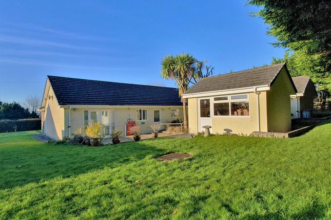 Detached bungalow for sale in Beacon Road, Summercourt, Newquay