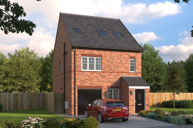 Thumbnail Detached house for sale in "Walbrough" at Tibshelf Road, Holmewood, Chesterfield