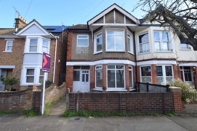Thumbnail Semi-detached house for sale in Medora Road, Romford