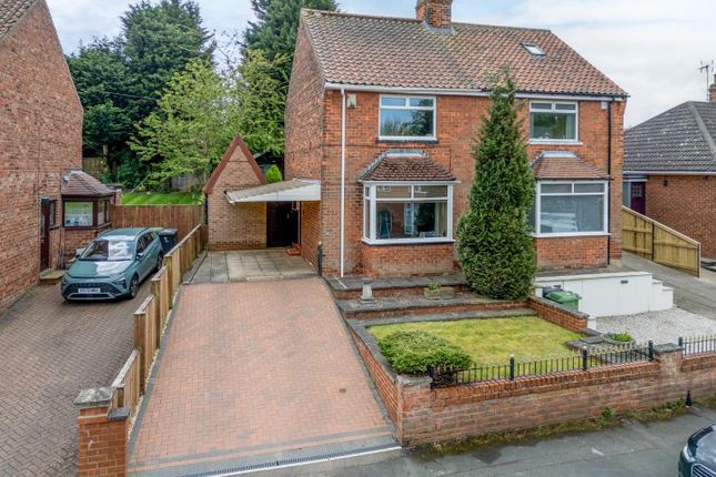 Thumbnail Semi-detached house for sale in Rosedale Avenue, Acomb, York