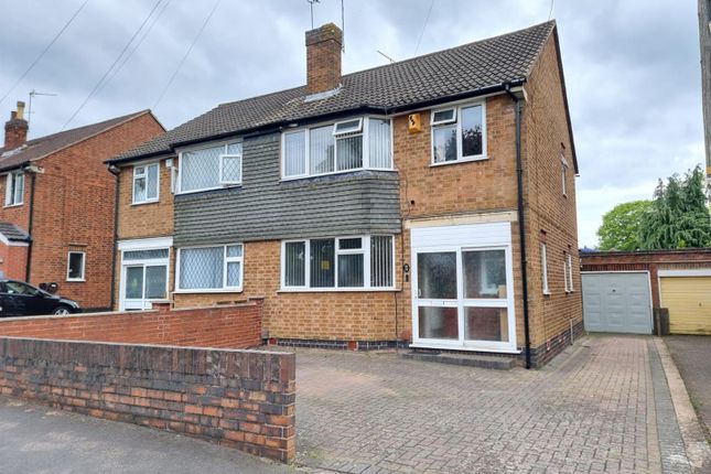 Thumbnail Semi-detached house for sale in Whitehall Road, Leicester