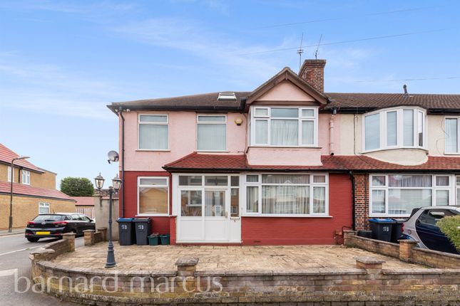 Thumbnail End terrace house for sale in Pentlands Close, Mitcham