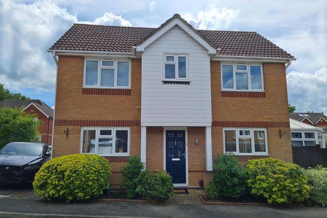 Link-detached house for sale in Corner Meadow, Harlow