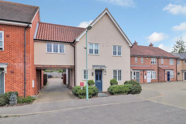 Link-detached house for sale in Joseph Close, Hadleigh, Ipswich