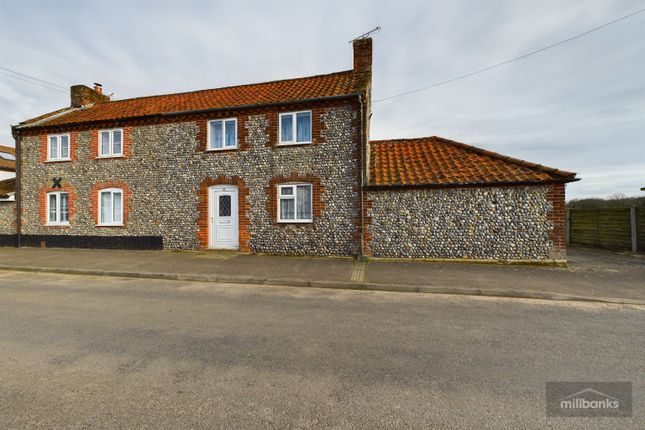Semi-detached house for sale in West Harling Road, East Harling, Norwich, Norfolk