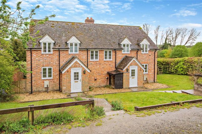 Semi-detached house to rent in Sydmonton, Ecchinswell, Newbury, Hampshire