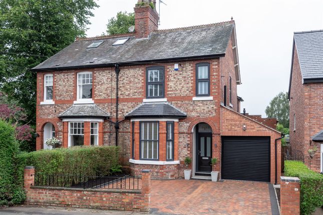 Semi-detached house for sale in Heyes Lane, Alderley Edge SK9