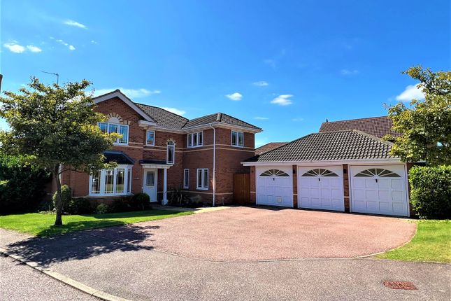 Thumbnail Detached house for sale in Lexden Close, Wootton, Northampton