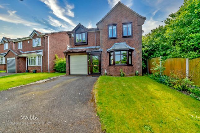 Thumbnail Detached house for sale in Van Gogh Close, Cannock