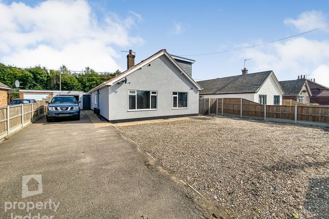 Thumbnail Detached bungalow for sale in Green Lane West, Rackheath, Norwich