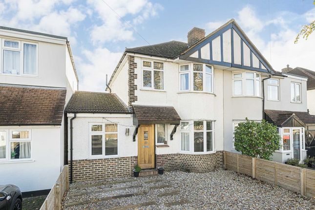 Thumbnail Semi-detached house for sale in Lyndhurst Avenue, Whitton, Twickenham