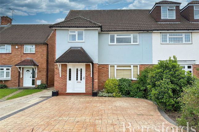 Semi-detached house for sale in Birch Crescent, Hornchurch